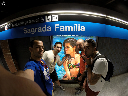 From Lisbon to Croatia - dia 3 - Barcelona - a Sagrada Família (nossa)